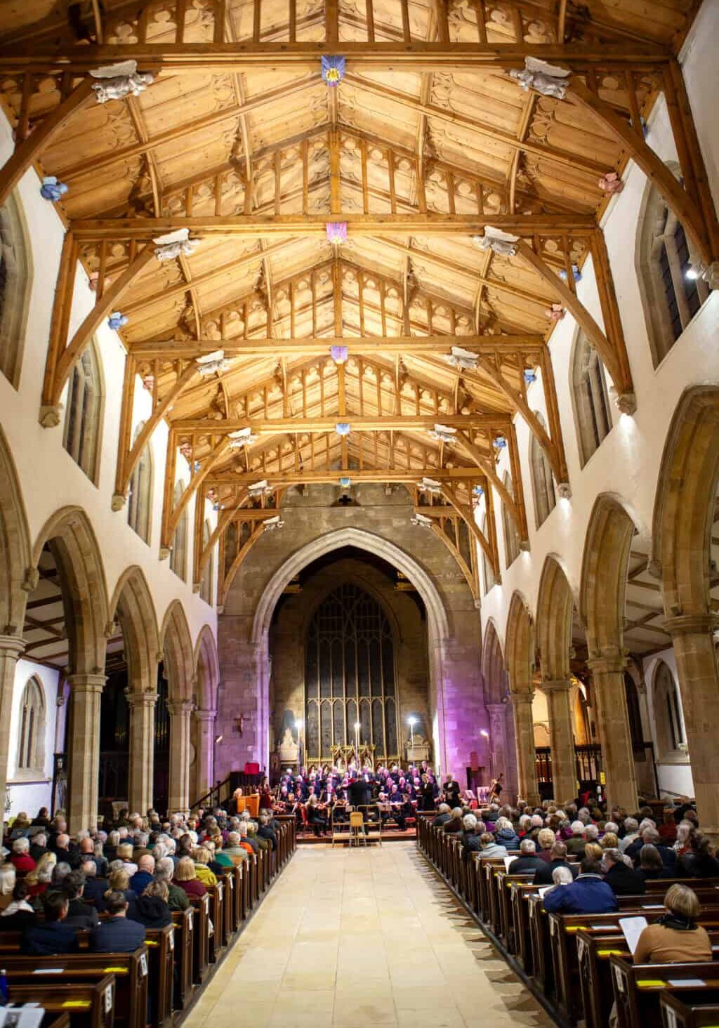 Louth Choral Society in St James' Church